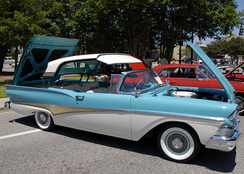 Classic Cars 1950s Ford Fairlane hardtop convertible