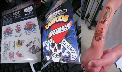Temporary tattoos for kids