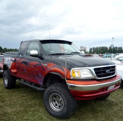 Flamed Ford F-150 XLT