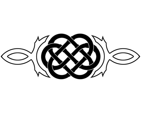 love knot tattoos. celtic wedding knot tattoo