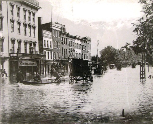 Pennsylvania Avenue at 7th Street, NW – Johnstown Flood, 1889