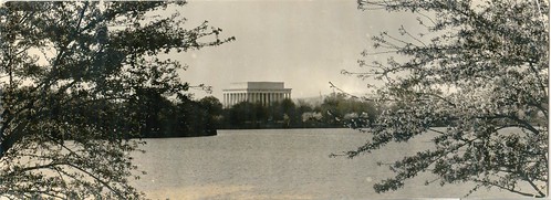 Postcard of the Lincoln Memorial c.1922, National Trust Collections at Chesterwood Estate & Museum