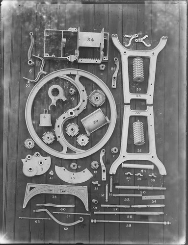 Components of Hudson Brothers chaff cutter