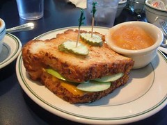 Orchard grilled cheese