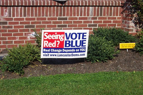Seeing Red? Vote BLUE