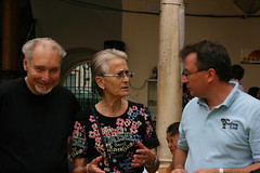 Wolfgang Kramer, Ursula Kramer & Martin Wallace en Córdoba
