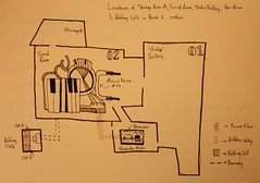 Map of Ficticious Gallery/Studio/Penitentiary