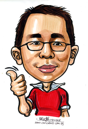 Caricature for Singapore Armed Forces 14