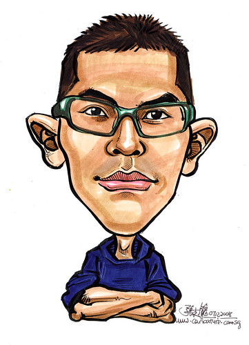 Caricature for Singapore Armed Forces 8