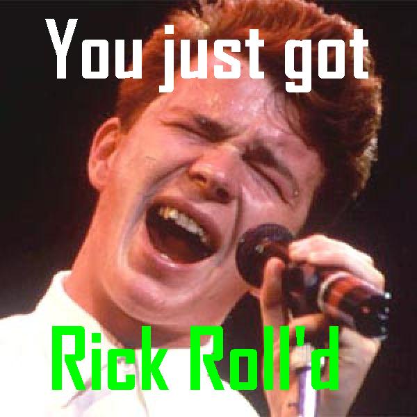 rick roll now