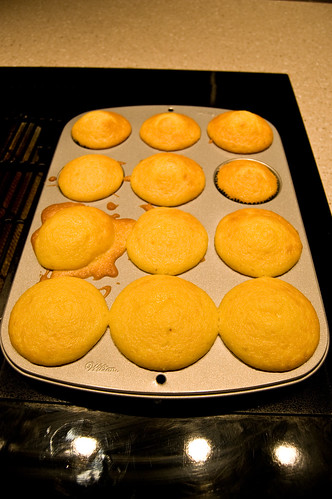 Cupcakes in progress