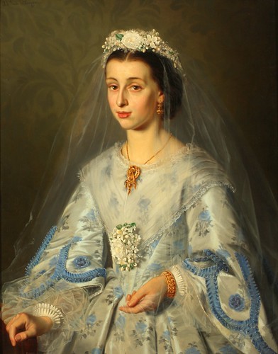 "Portrait of Meeta Meese, Bride"