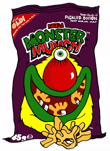 Monster Munch was launched in Britain in 1977, originally produced by Smiths 
