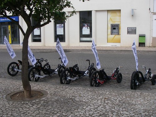 Karts KMX em Sousel no dia Mundial Sem Carros