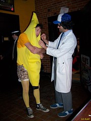 Banana Man and Scientist