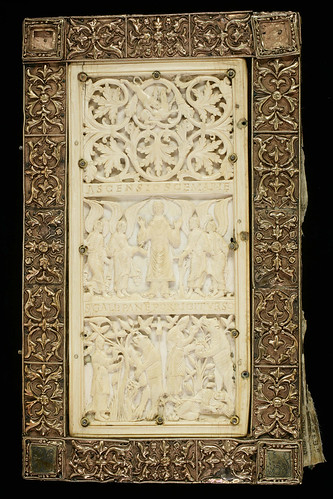 010a- Evangelium longum-contratapa- considerada de valor mundial- Biblioteca Sangallense- hacia el año 895
