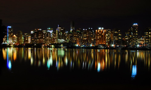 Vancouver City at Night/Evening