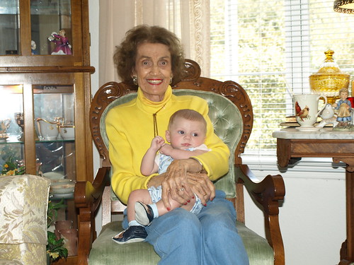 Liam and Great-Grandmother Blanche