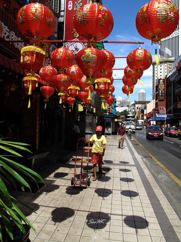 Chinese New Year Decoration @ KL, Malaysia