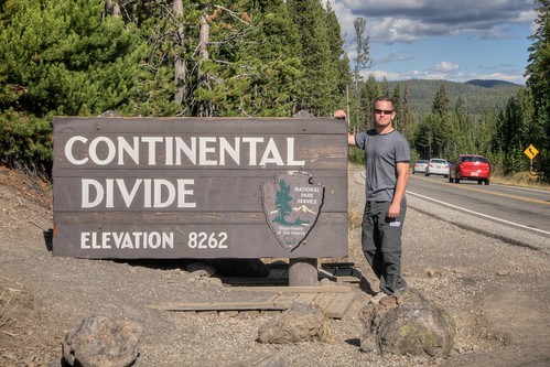 Jeff at the Continental Divide
