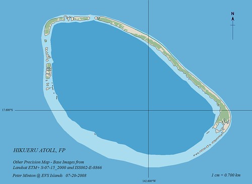 Hikueru Atoll - Other Precision Map (1-70,000)