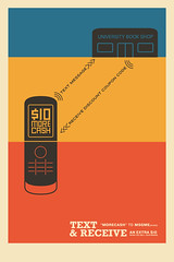 Text Messaging Poster by Nebraska Book Co. In-House Design