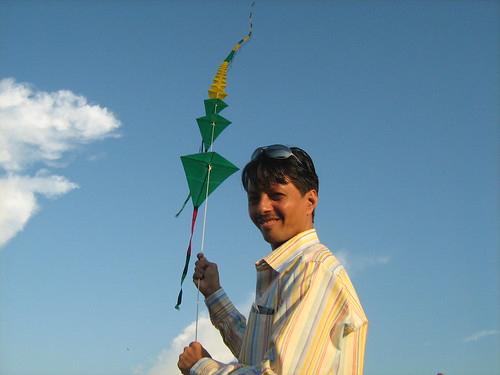 Kite Flyer in India at Borneo International Kite Festival ~ 18-24 August 