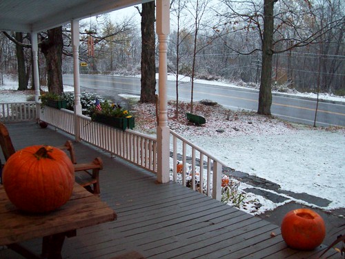 Pumpkin snow