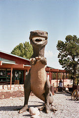 Dinosaure del Grand Canyon Caverns & Inn