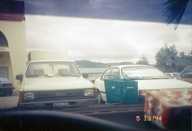 parkinglot may shoppingcart pickup toyota 1994 saipan tercel susupe mttapotchao joetenshoppingcenter