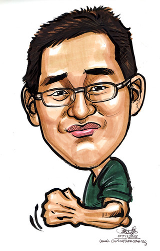 Caricature for Singapore Armed Forces 5