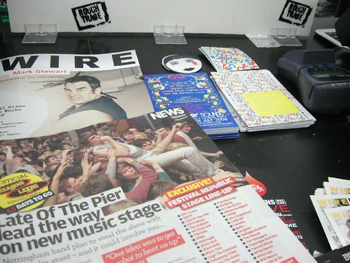 LOTP in NME & QOS Flyer, Sticker! in Rough Trade