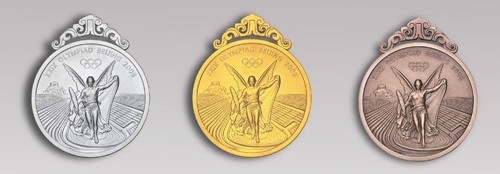 2008 Olympic Medals Obverse