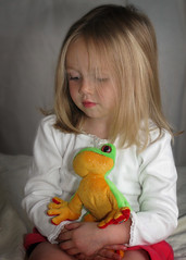 A girl and her frog