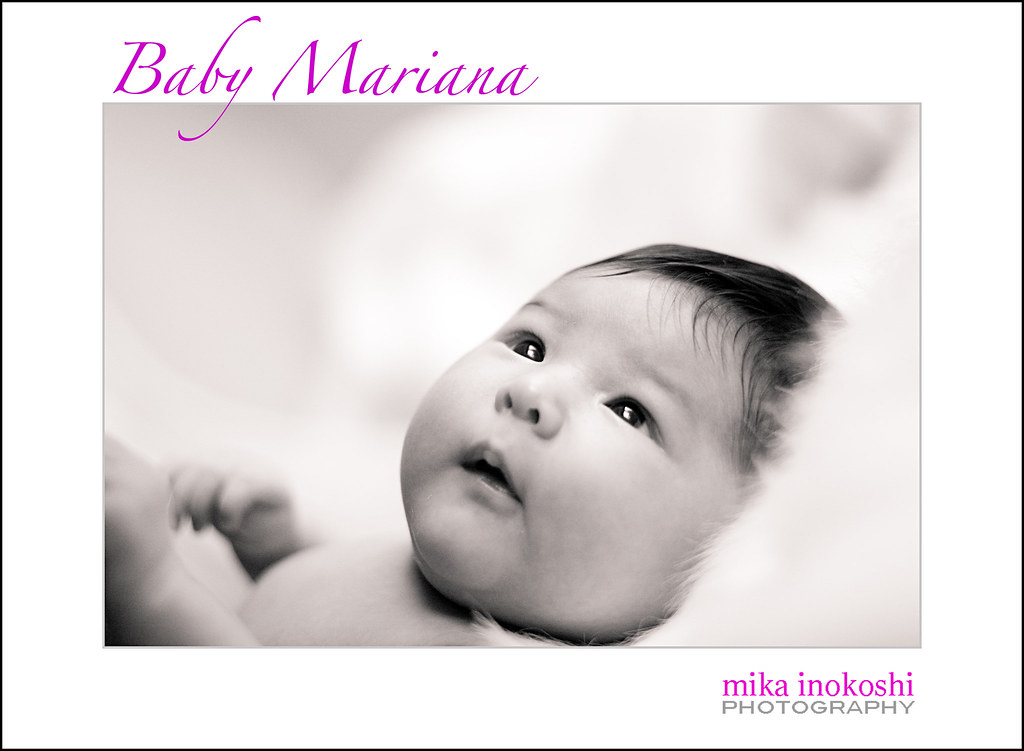 MARIANA Birth Announcement LOGO