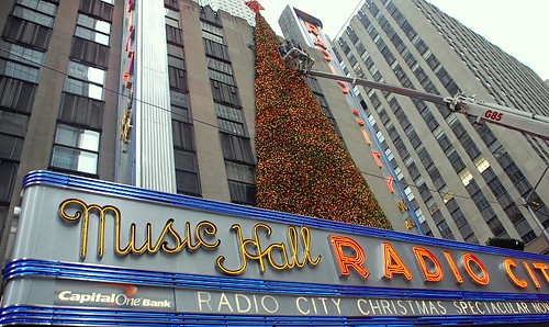 Radio City XMAS tree
