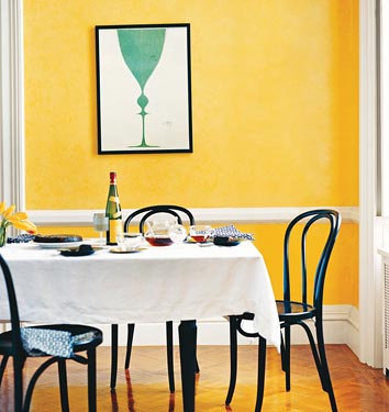 Why my dining room is yellow
