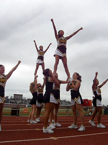 Cheerleader Stunt