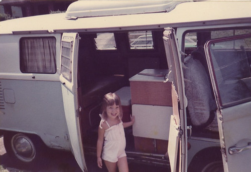 Old photos / me & the fam van