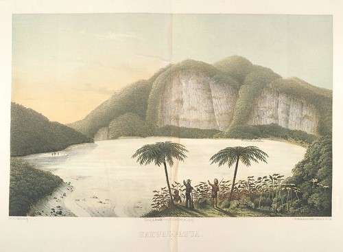 Java seine Gestalt, Pflanzendecke und innere Bauart 1857 (Junghuhn) Kawah-Patua