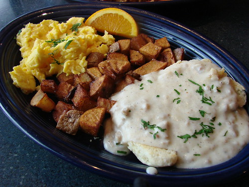 Biscuits and Gravy from Hot Suppa