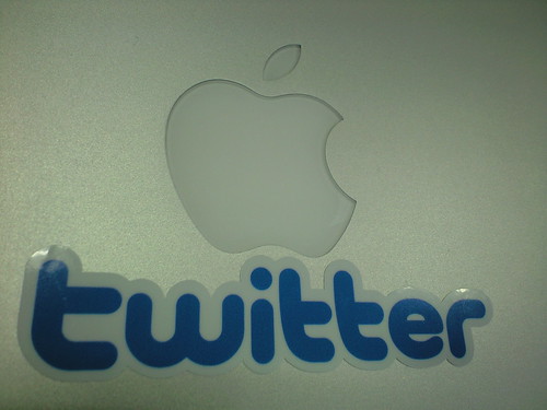New design Twitter Sticker and Macbook Air