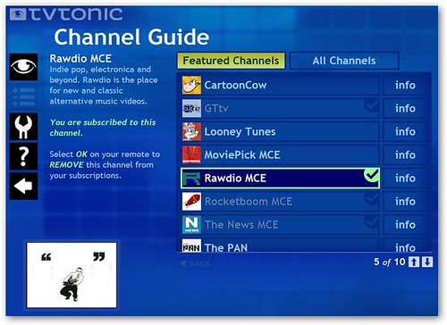 TVTonic Channel Guide