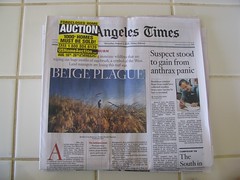 foreclosures are front page news