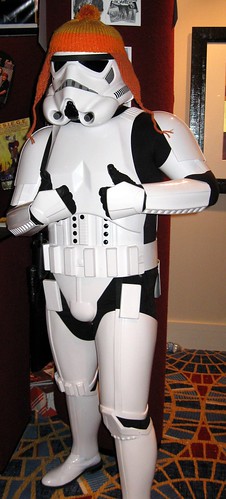 storm trooper with a Jayne hat