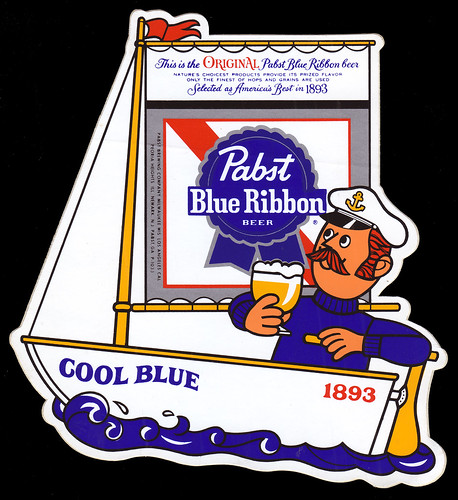 Pabst Blue Ribbon - Cool Blue
