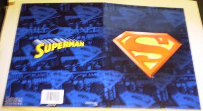 Exterior of my second Superman folder from 2006