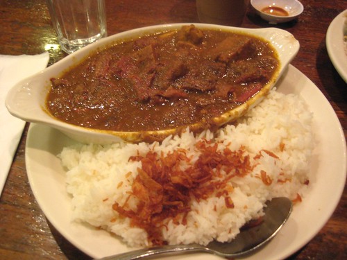 Curry Beef Stew @ Savoy Kitchen by you.