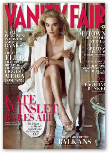 Kate Winslet on Vanity Fair Cover