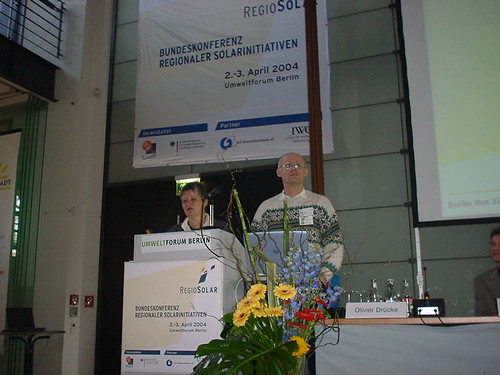 Christine Denz und Erhard Renz Regiosolar 2004 Berlin